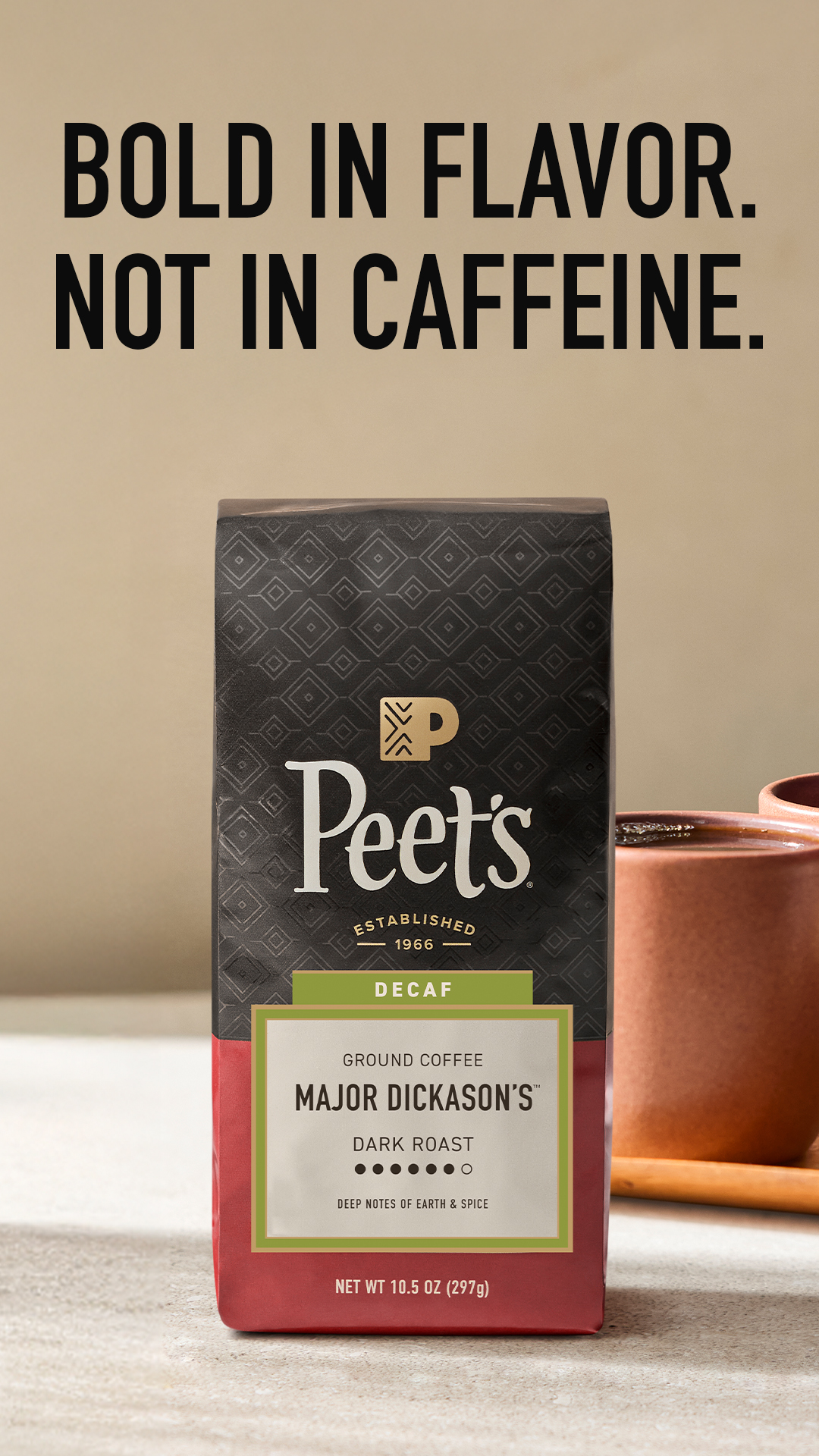 Peet's Coffee Facebook ad