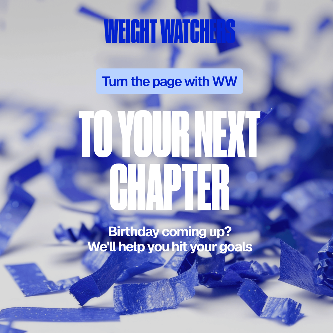 WeightWatchers UK Facebook ad