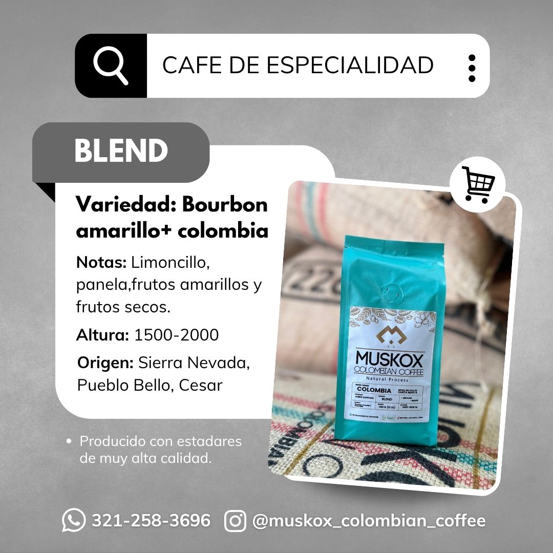 Muskox Colombian Coffee Facebook ad: No todos los cafés son iguales.