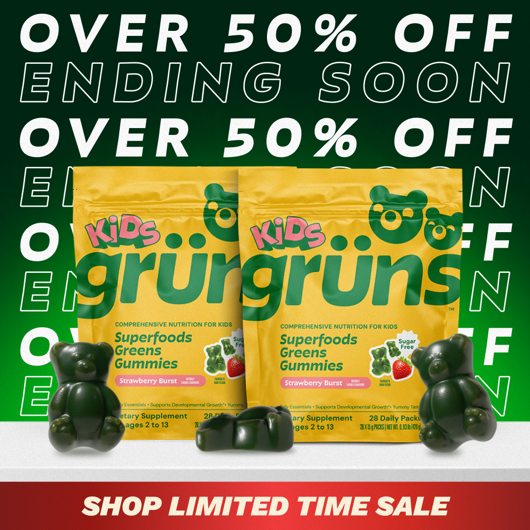 Grüns Kids Facebook ad