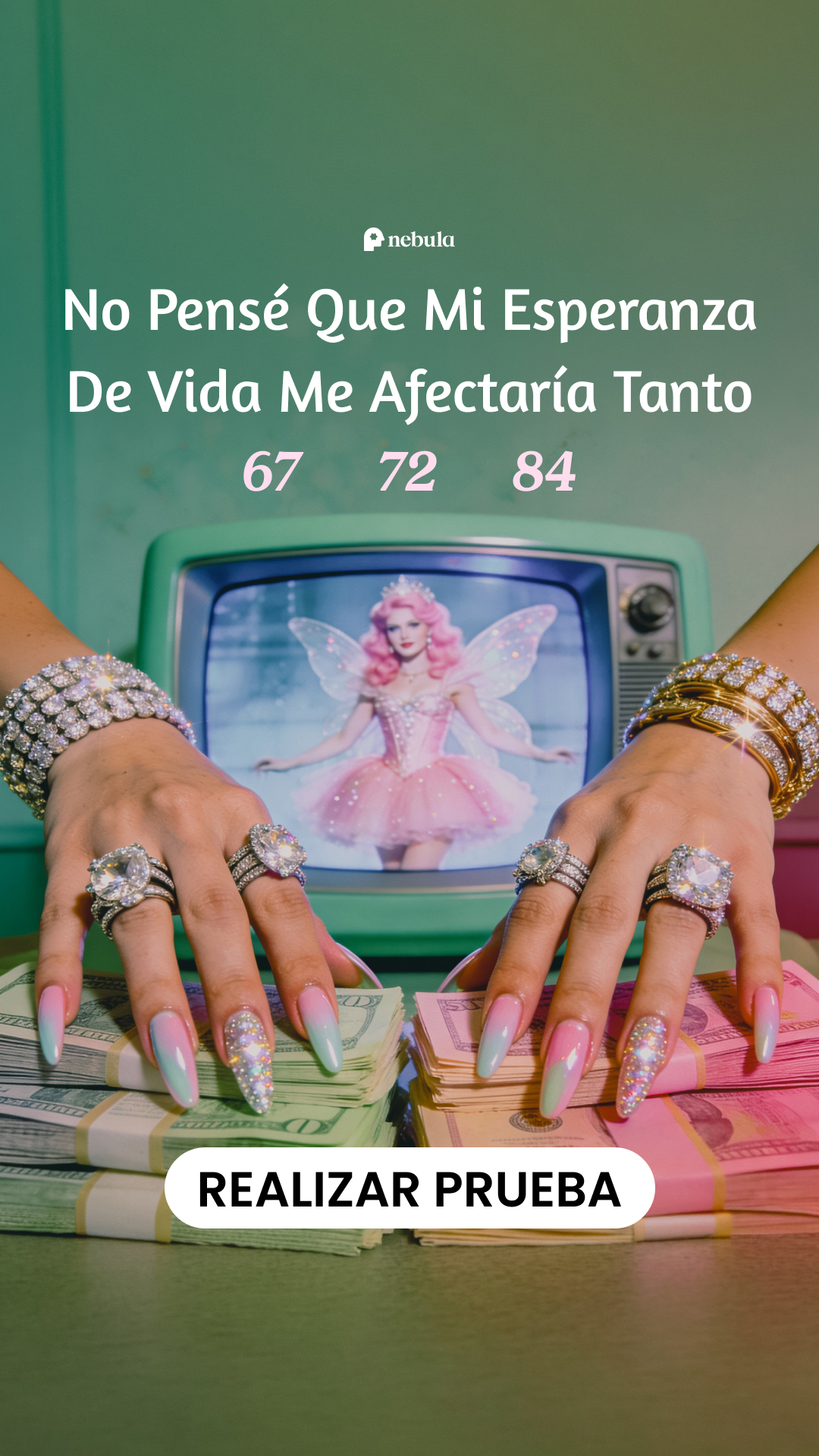 Nebula: Palm Reading Facebook ad