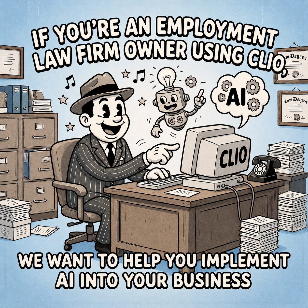 Parker AI Facebook ad: Parker AI, The Legal Agent That Works For You