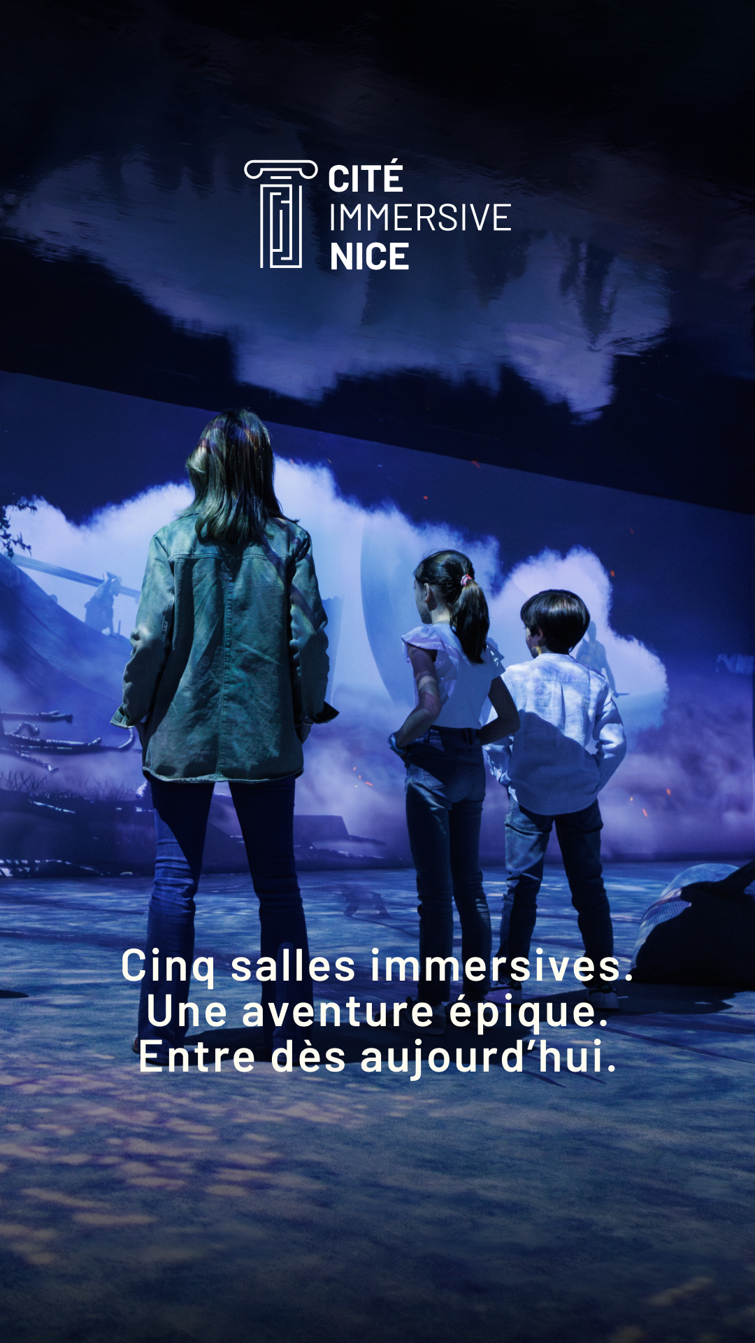 Cité Immersive Viking Facebook ad from Feb 7, 2026