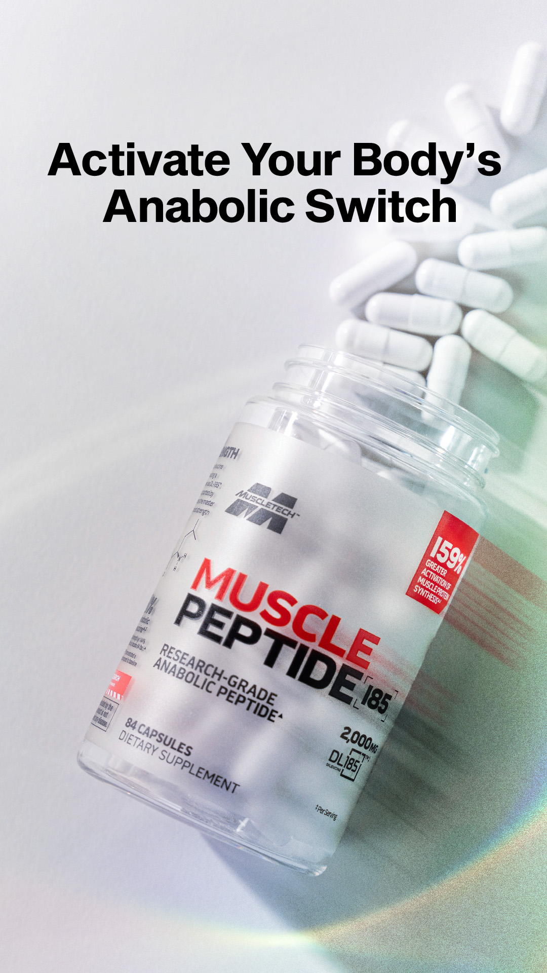 MuscleTech Facebook ad