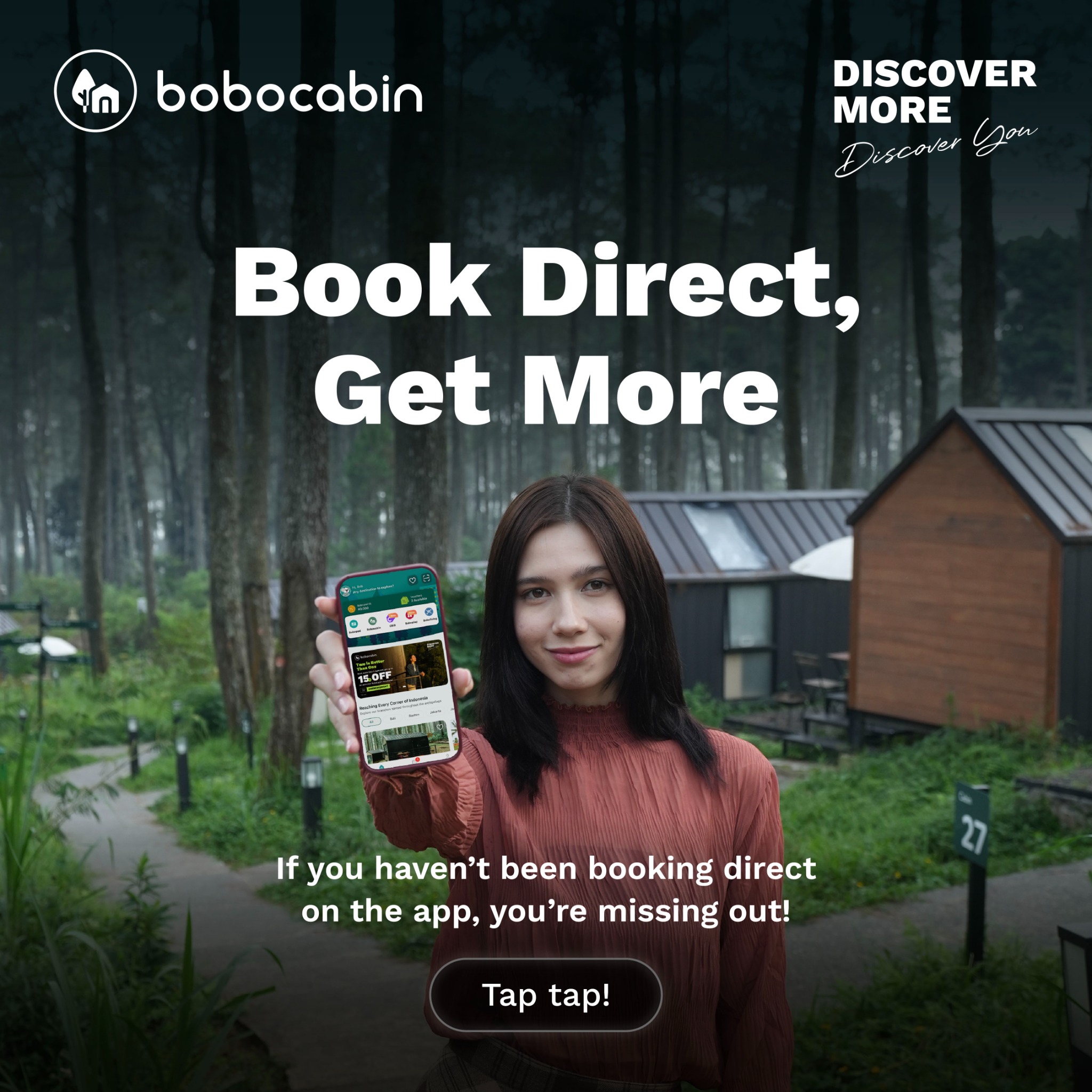 Bobocabin Facebook ad: Bobobox - Bobopod & Bobocabin