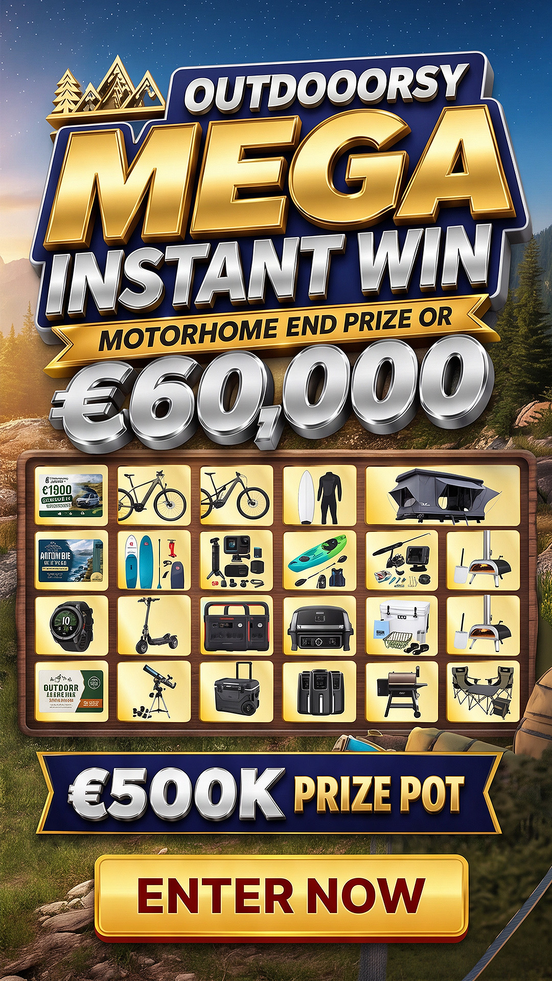 Blaa Giveaways Facebook ad