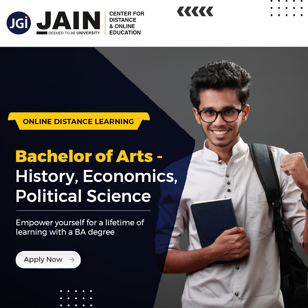 Jain University Facebook ad