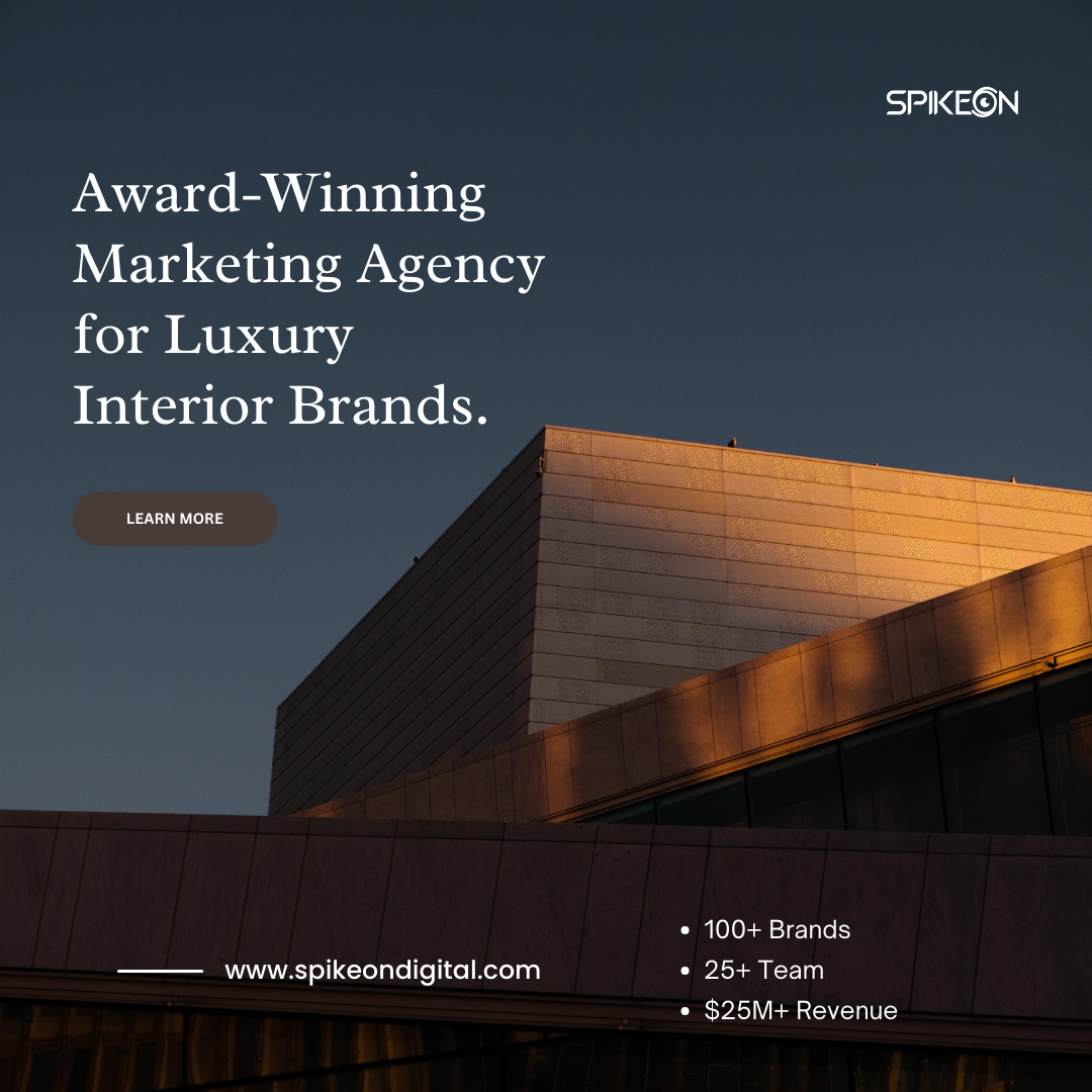 SpikeOn Digital Facebook ad: Award-Winning Marketing Strategies Designed for Luxury…