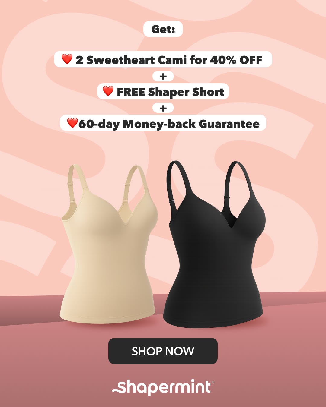 Shapewear diaries Facebook ad