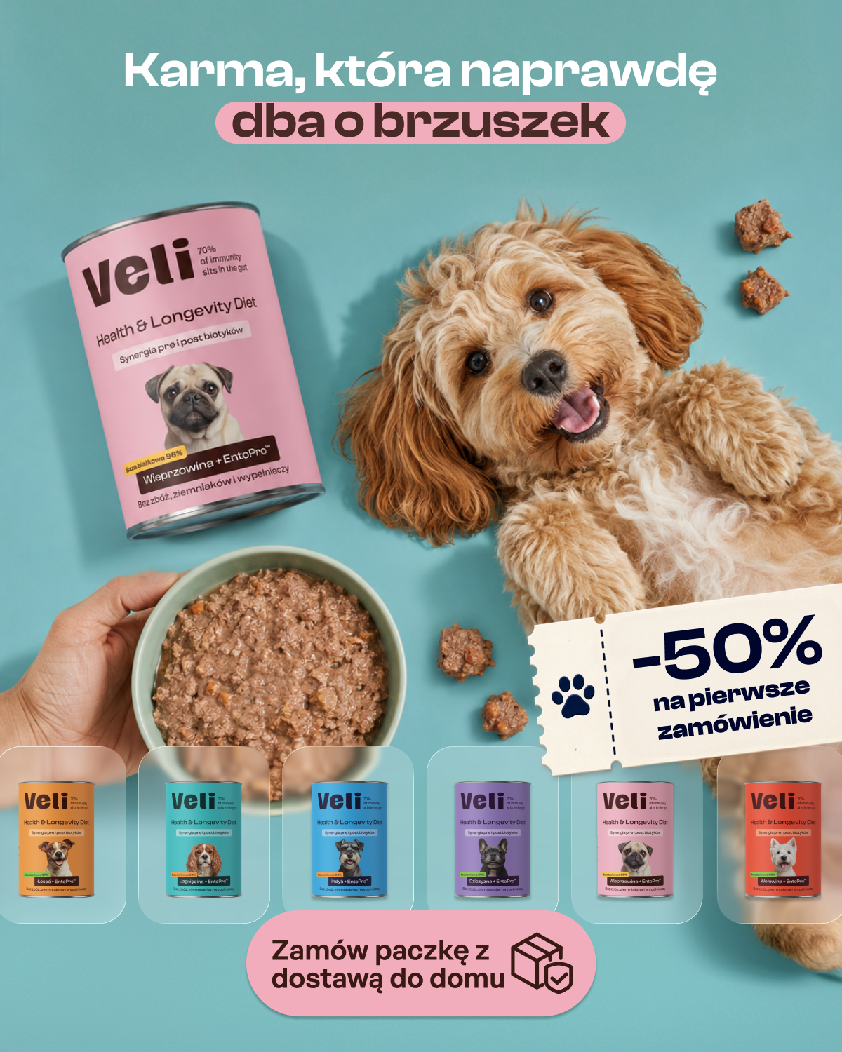 VeliPet Facebook ad