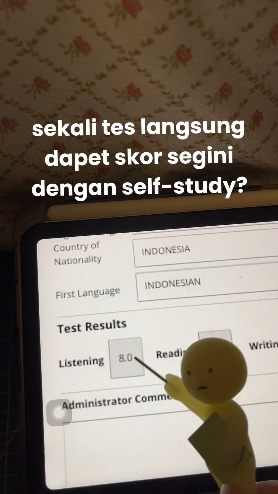 Lingua Forge Facebook ad: Raih IELTS Band 7+ Tanpa Kursus Jutaan