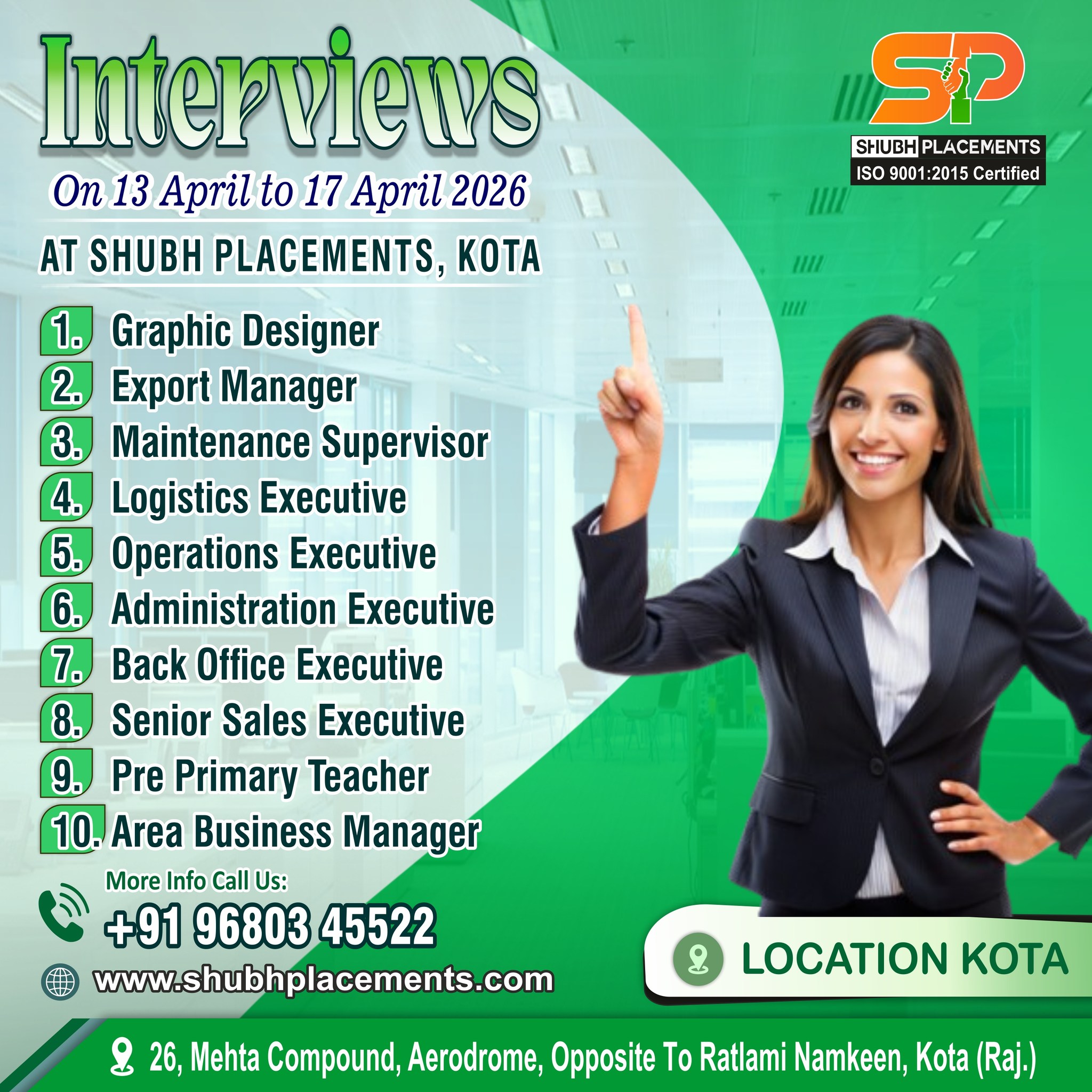 Shubh Placements Facebook ad