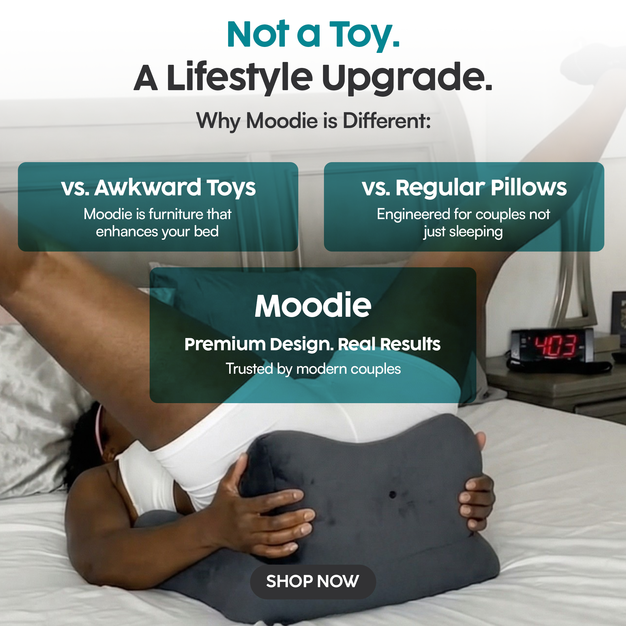 Moodie Facebook ad