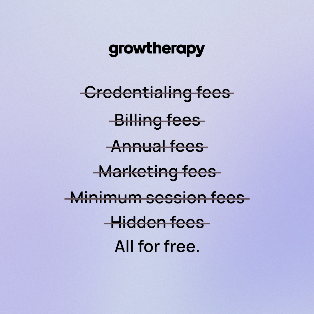 Grow Therapy Facebook ad