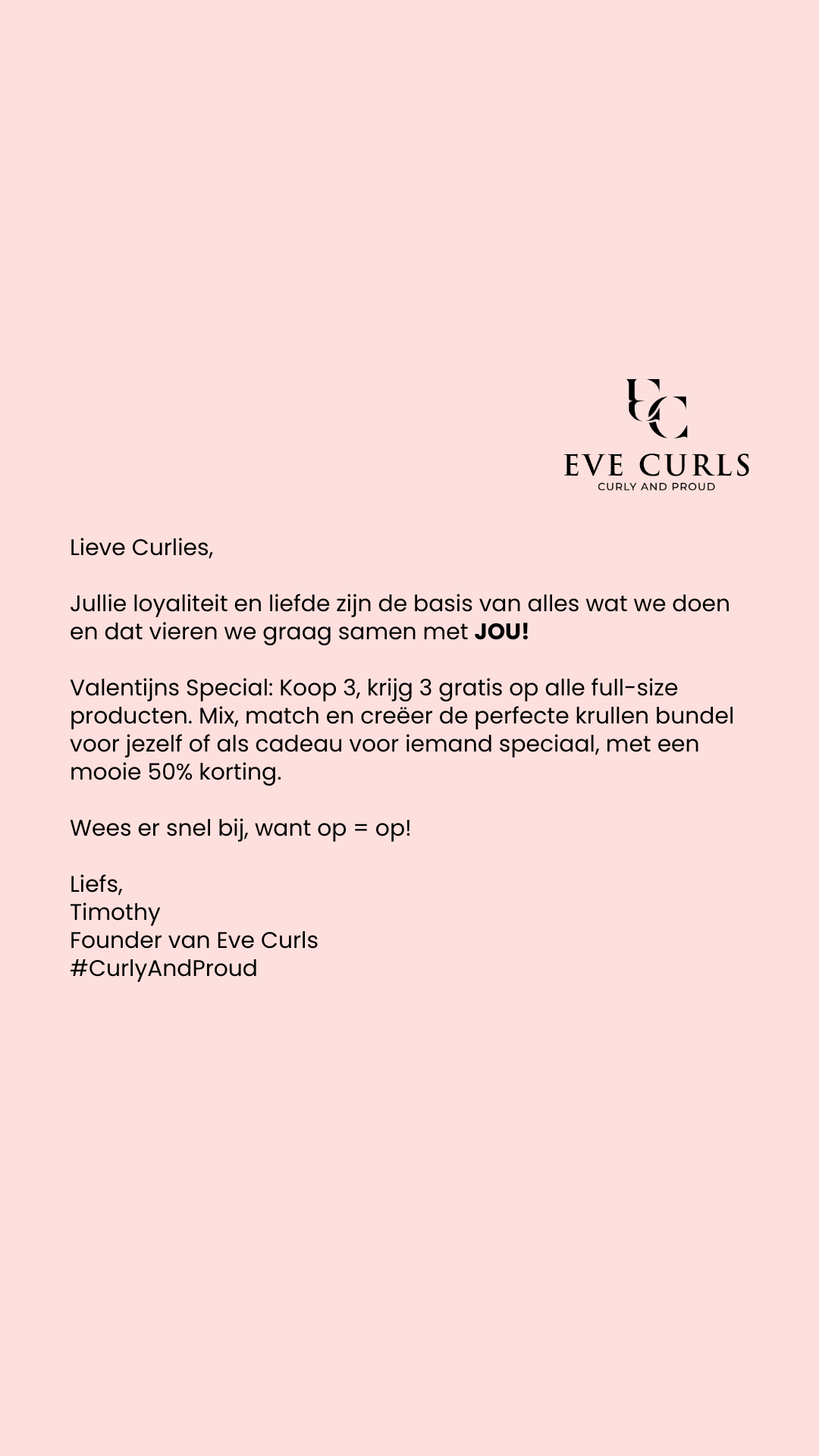 Eve Curls Facebook ad