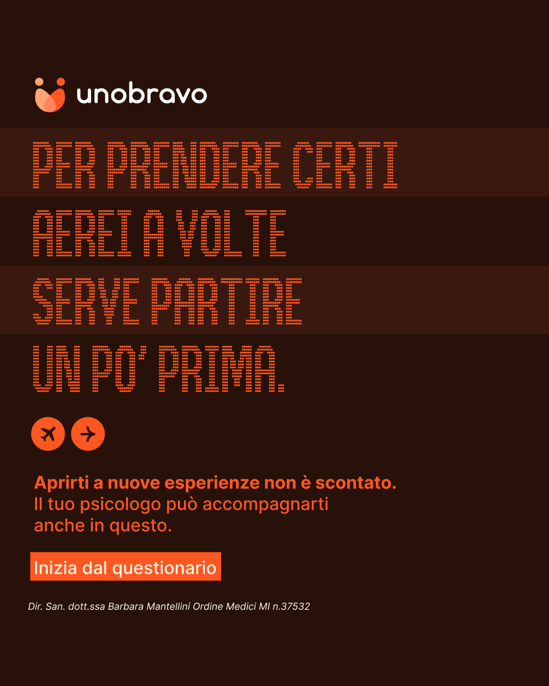 Unobravo Facebook ad