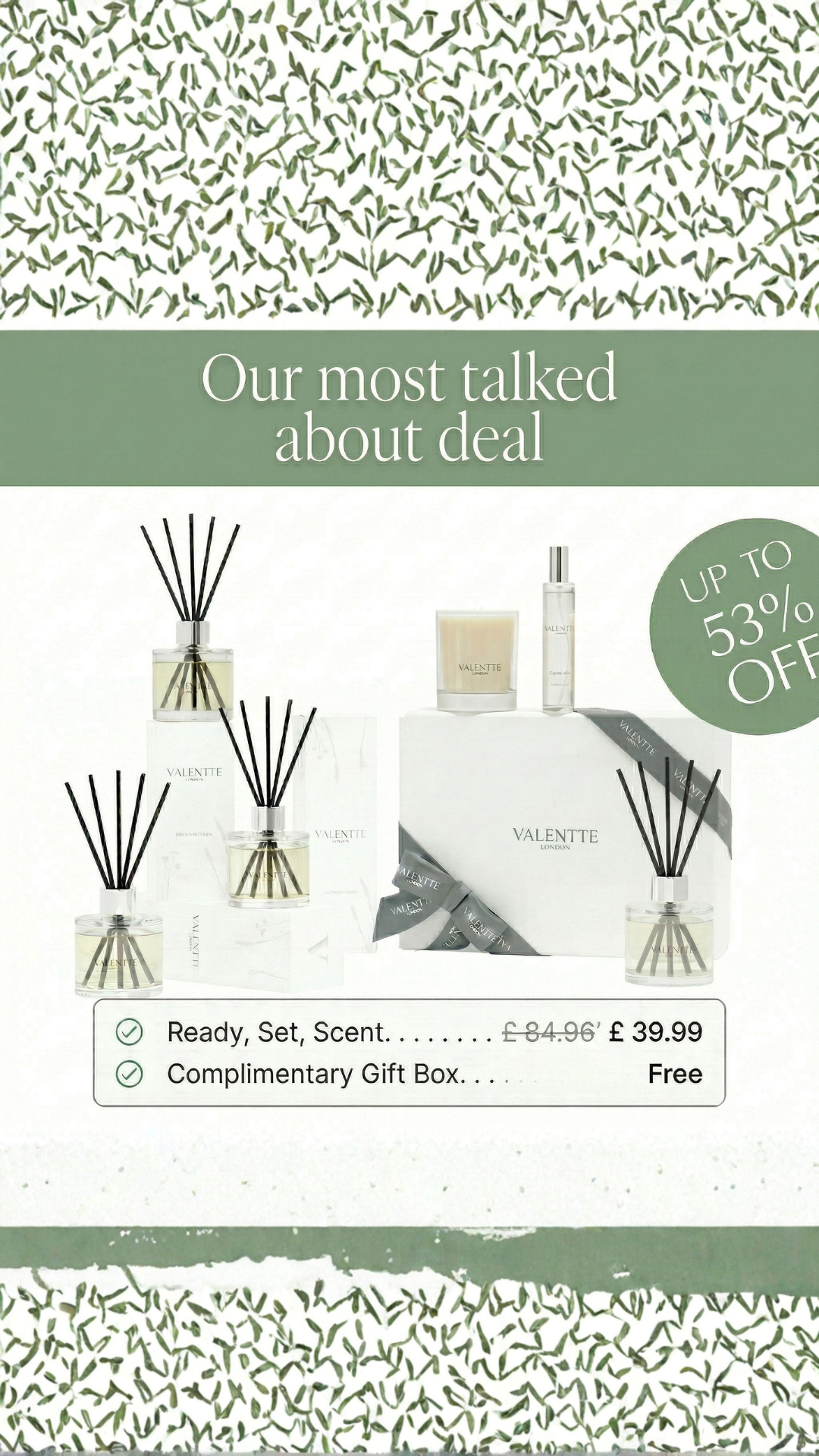 Valentte Facebook ad