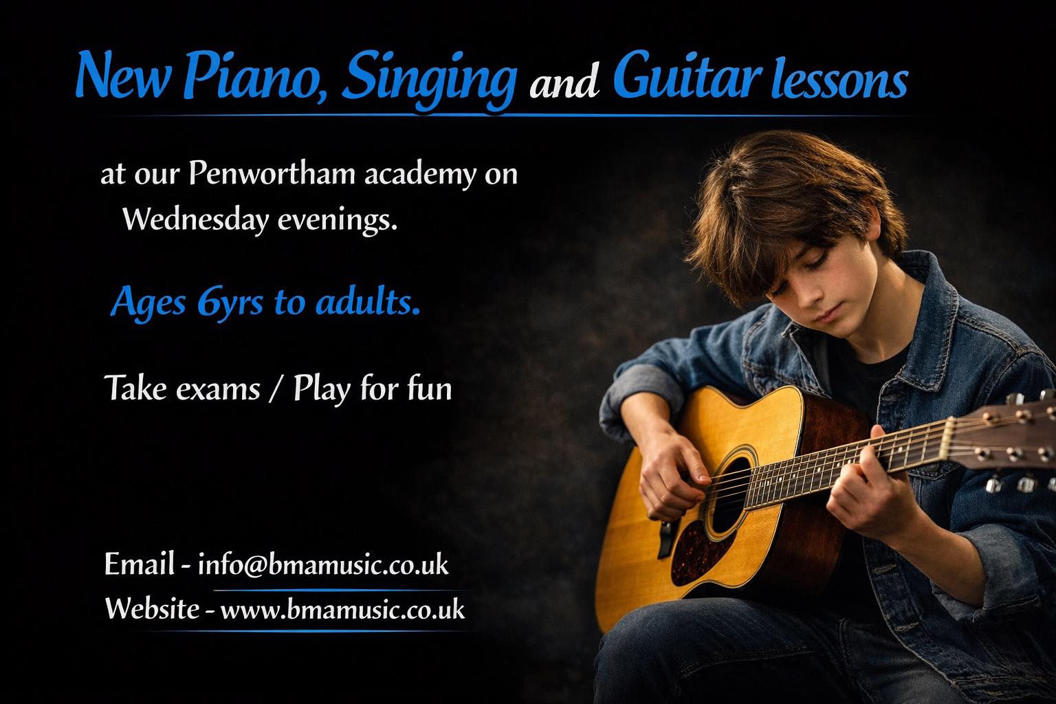 BMA Music Ltd Facebook ad