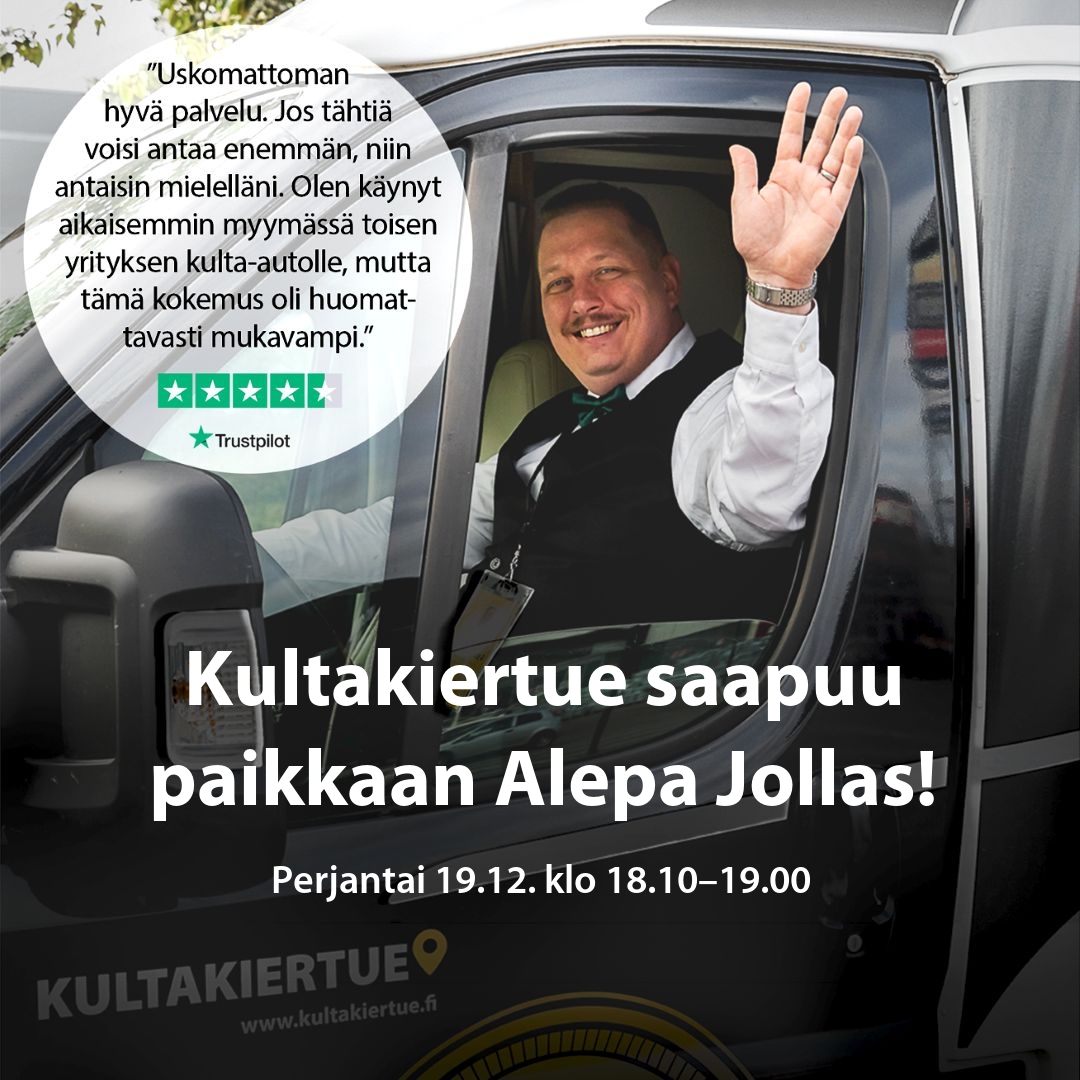 Kultakiertue Facebook ad