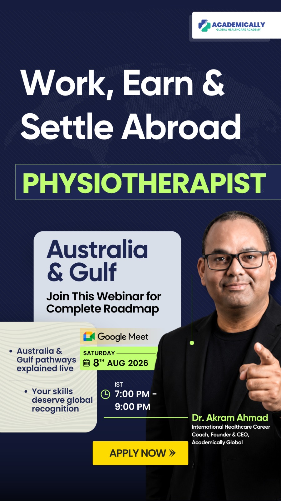 Academically Global Facebook ad