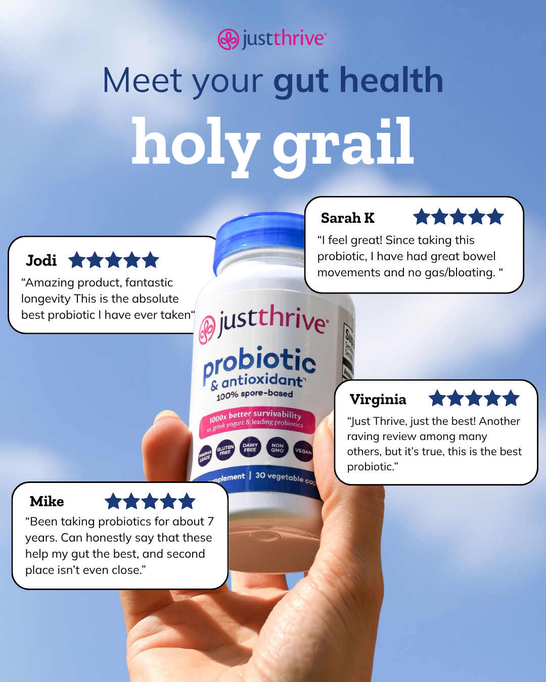Just Thrive Facebook ad