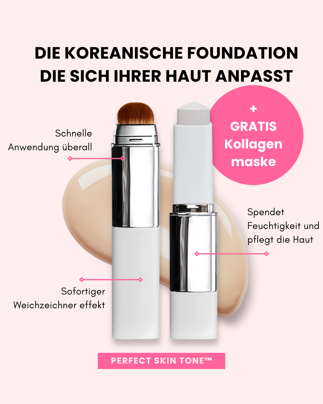 Glowskin-lab.de - Korean Skincare Facebook ad: -50 % + Geschenk GRATIS | Limitierte Aktion