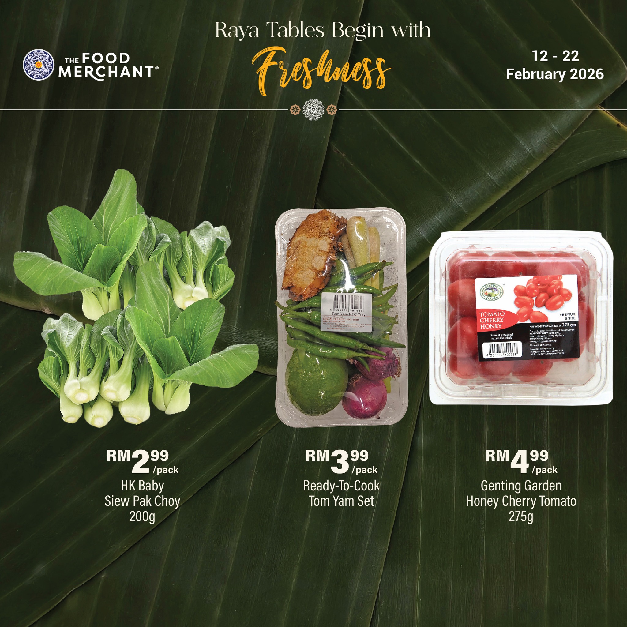 The Food Merchant Facebook ad: Get ready for the blessed month with our…