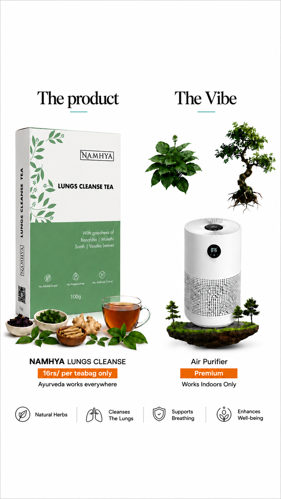 Namhya Ayurveda Facebook ad