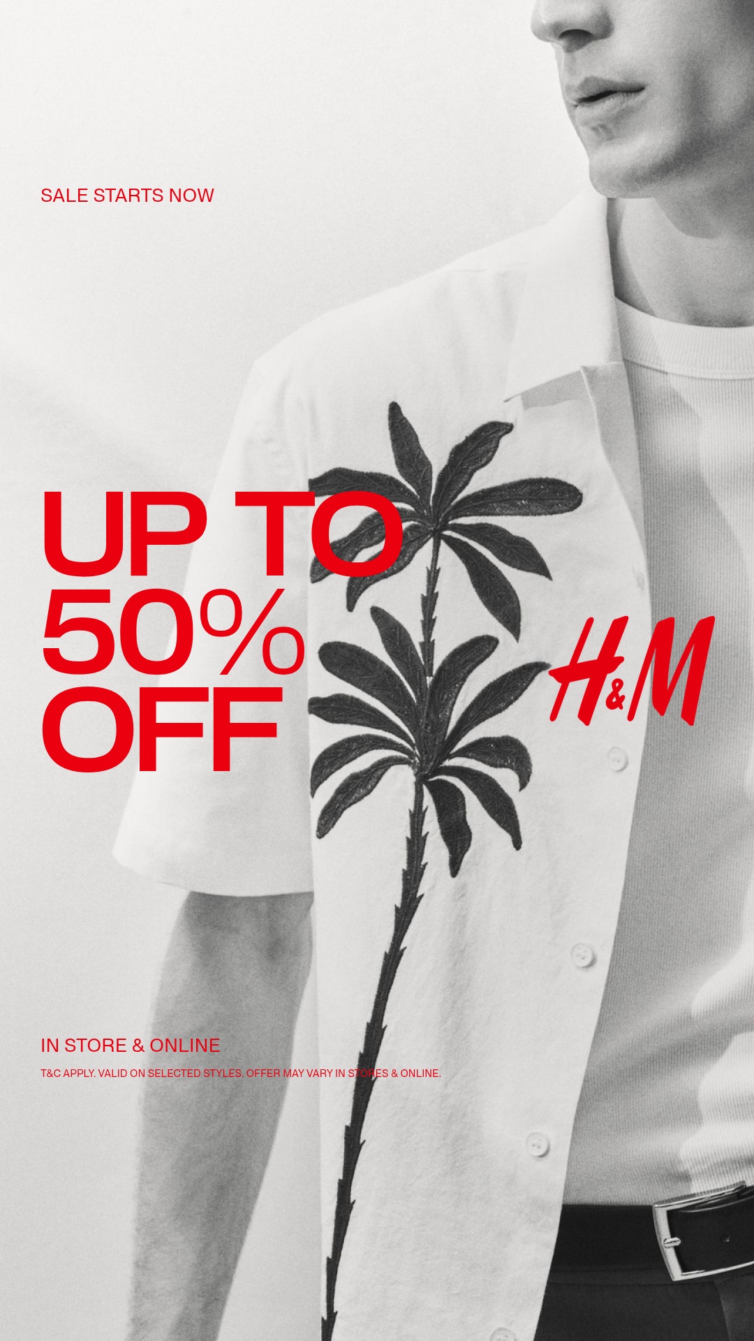 H&M Facebook ad