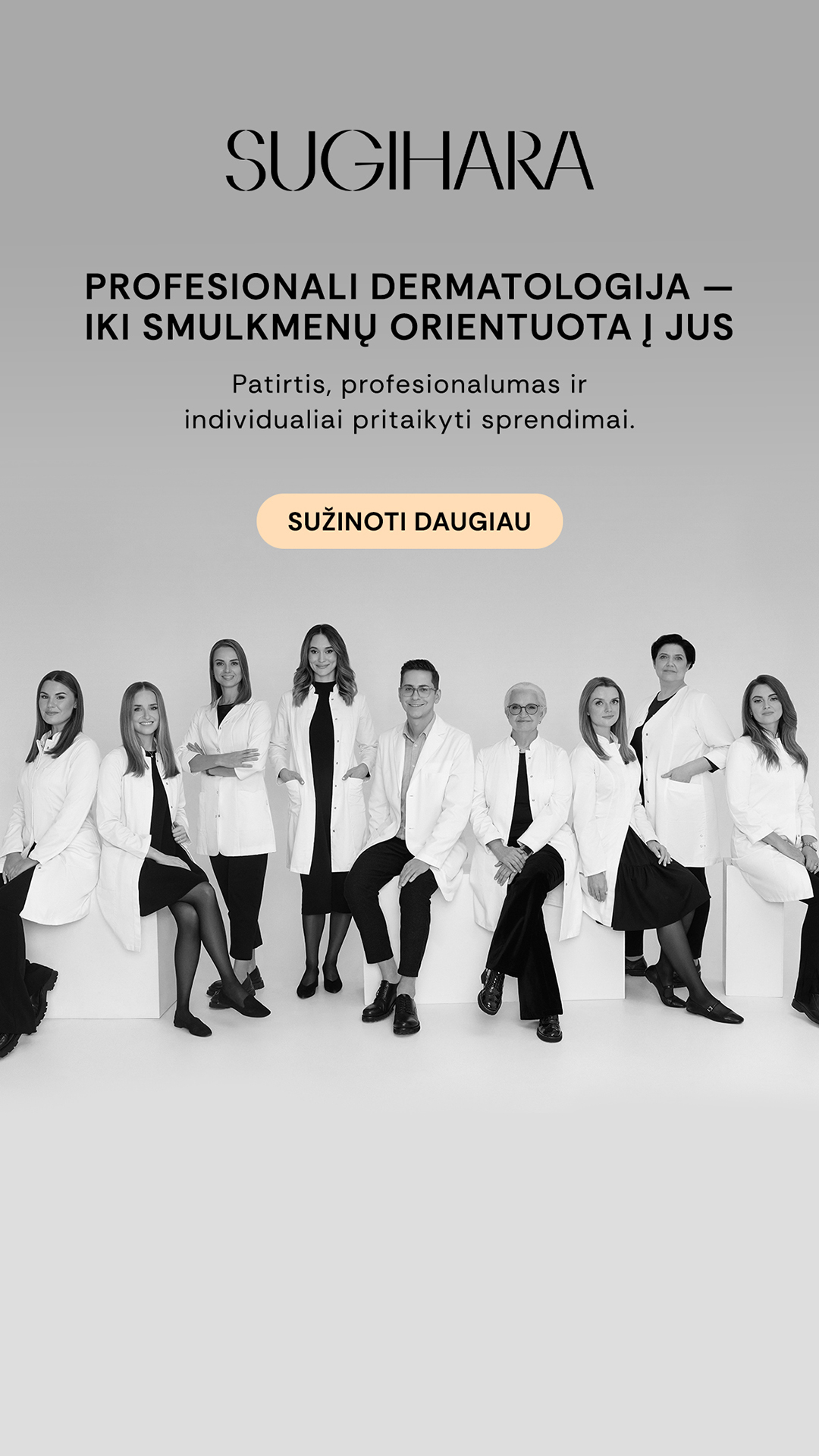 Grožio terapijos ir chirurgijos klinika Sugihara Facebook ad