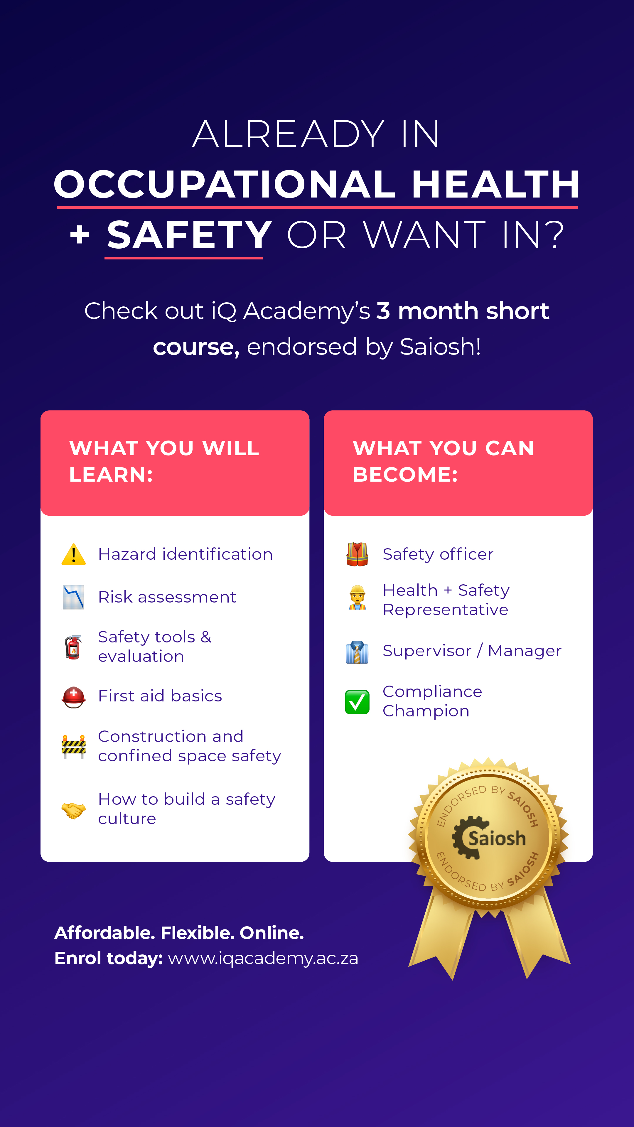 IQ Academy Facebook ad