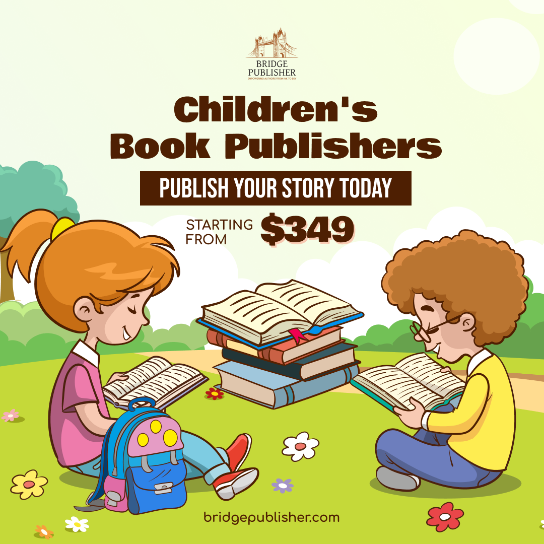 Bridge Publisher Facebook ad: Become a Children's Book Author