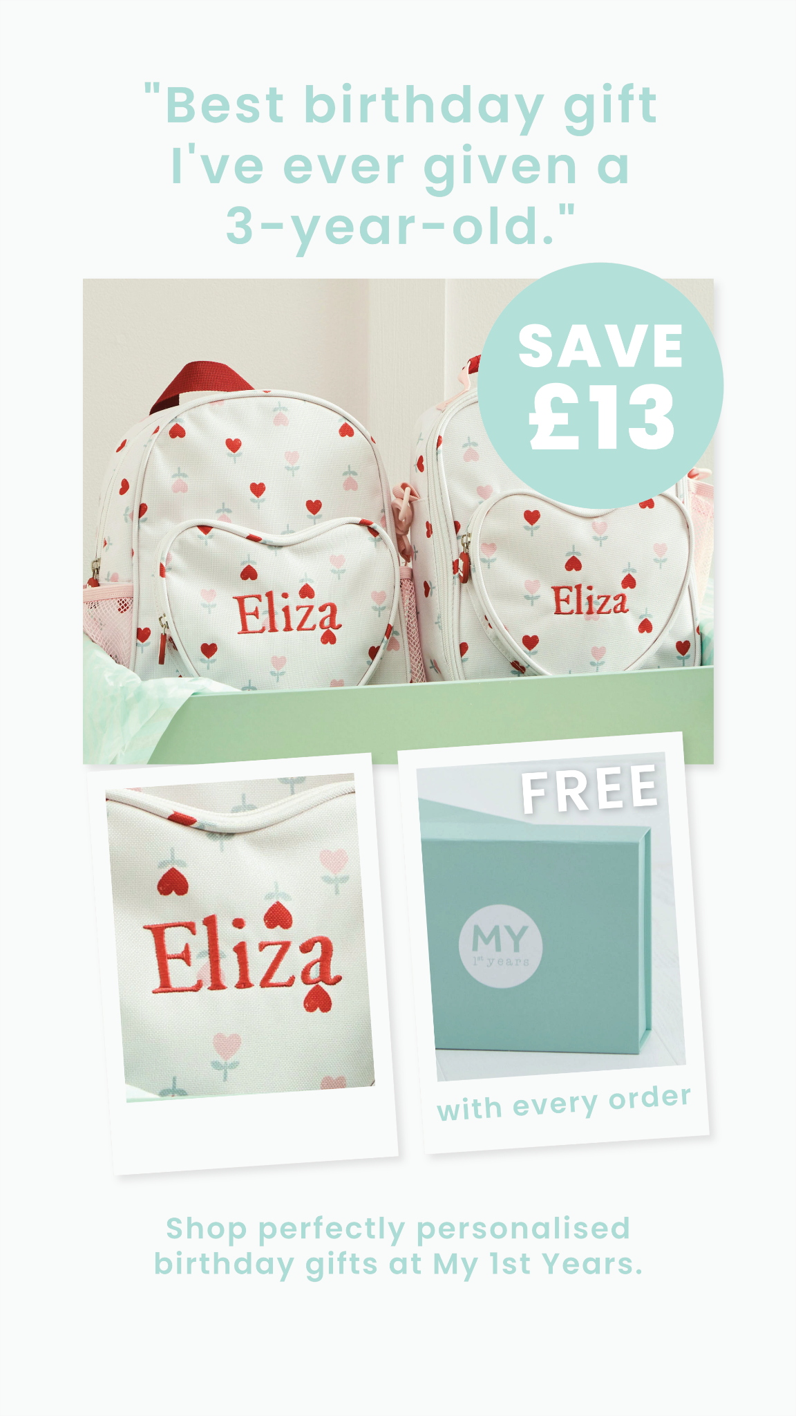 My 1st Years Facebook ad