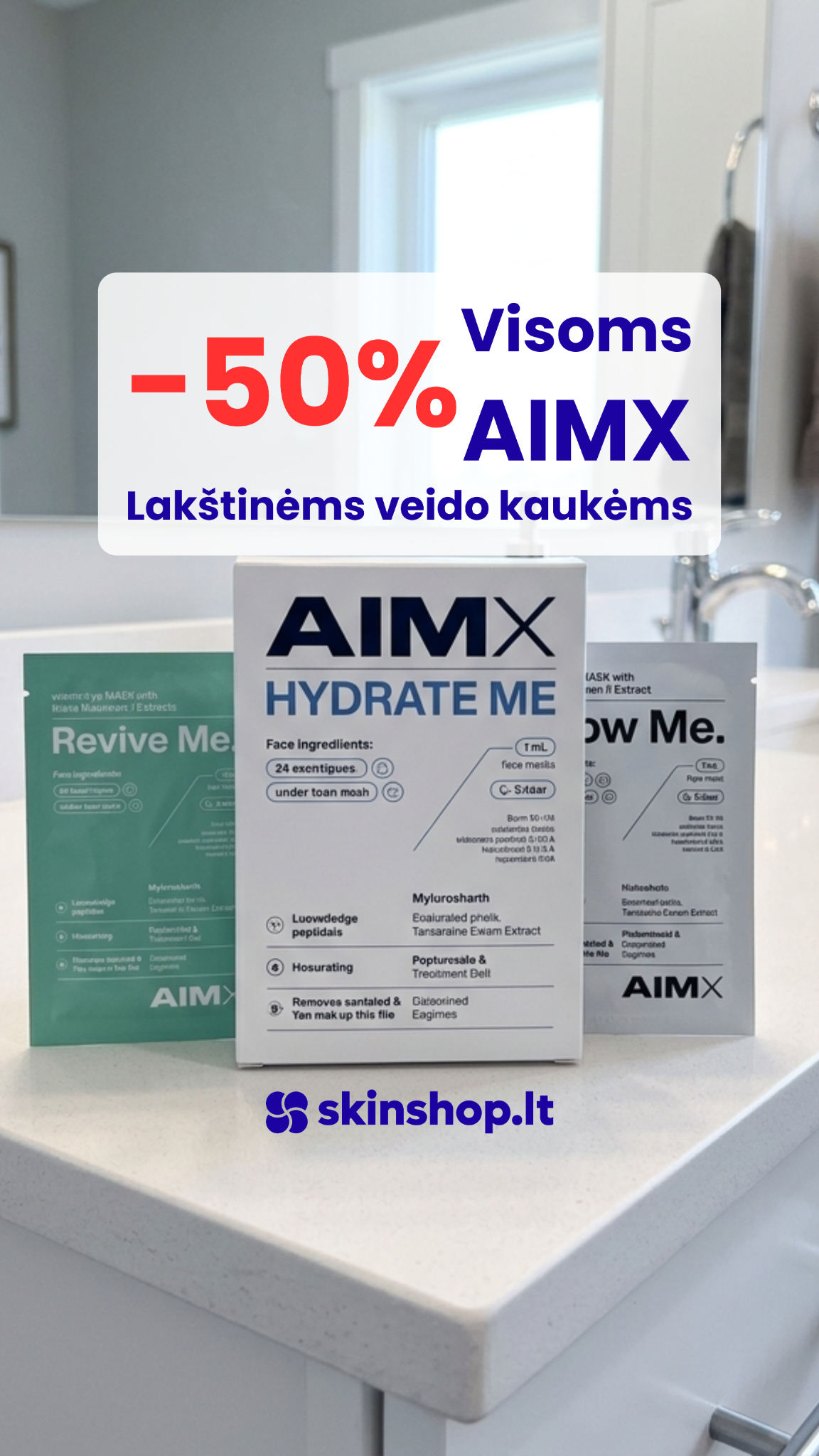 Skinshop Facebook ad