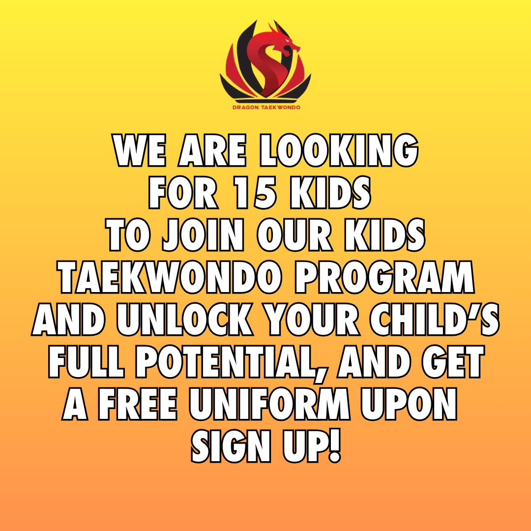Dragon Taekwondo Academy Facebook ad
