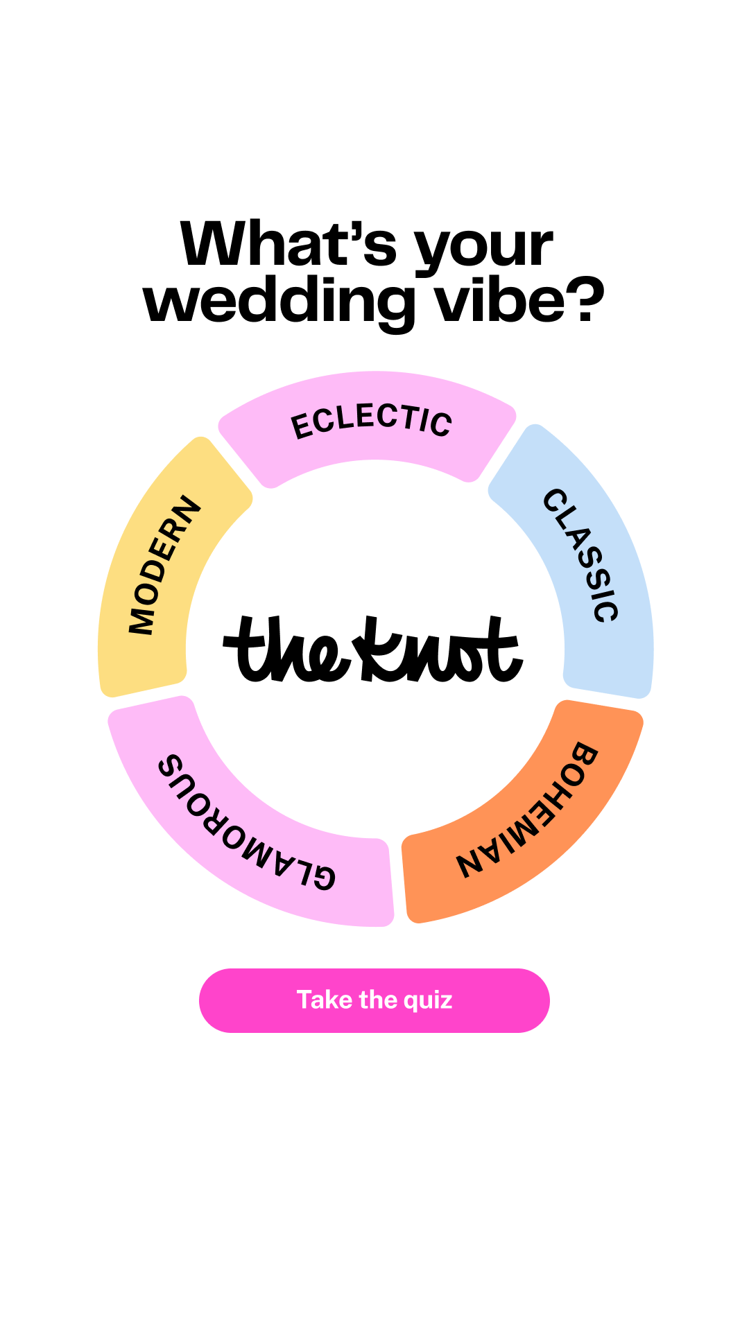 The Knot Facebook ad