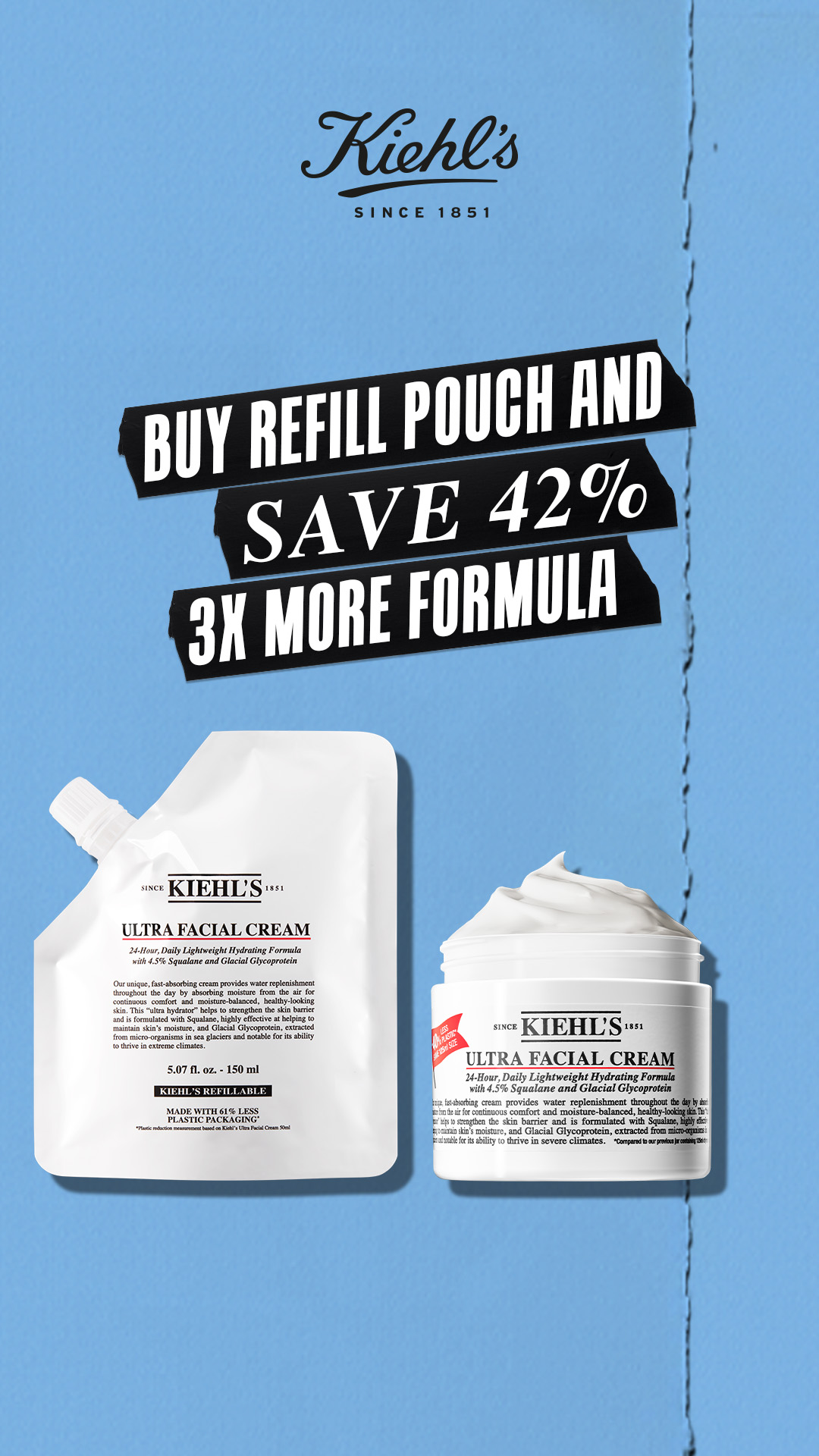 Kiehl's Facebook ad