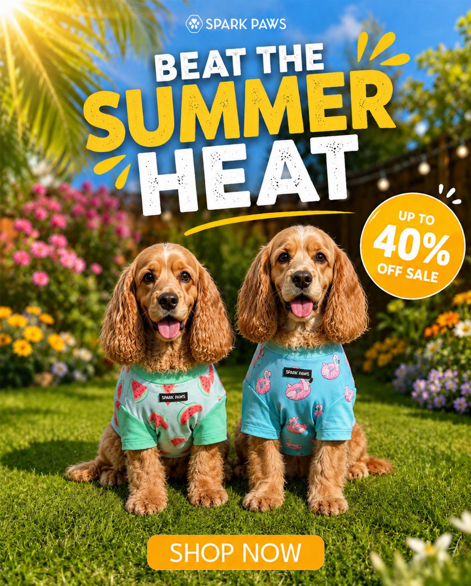 Spark Paws Facebook ad