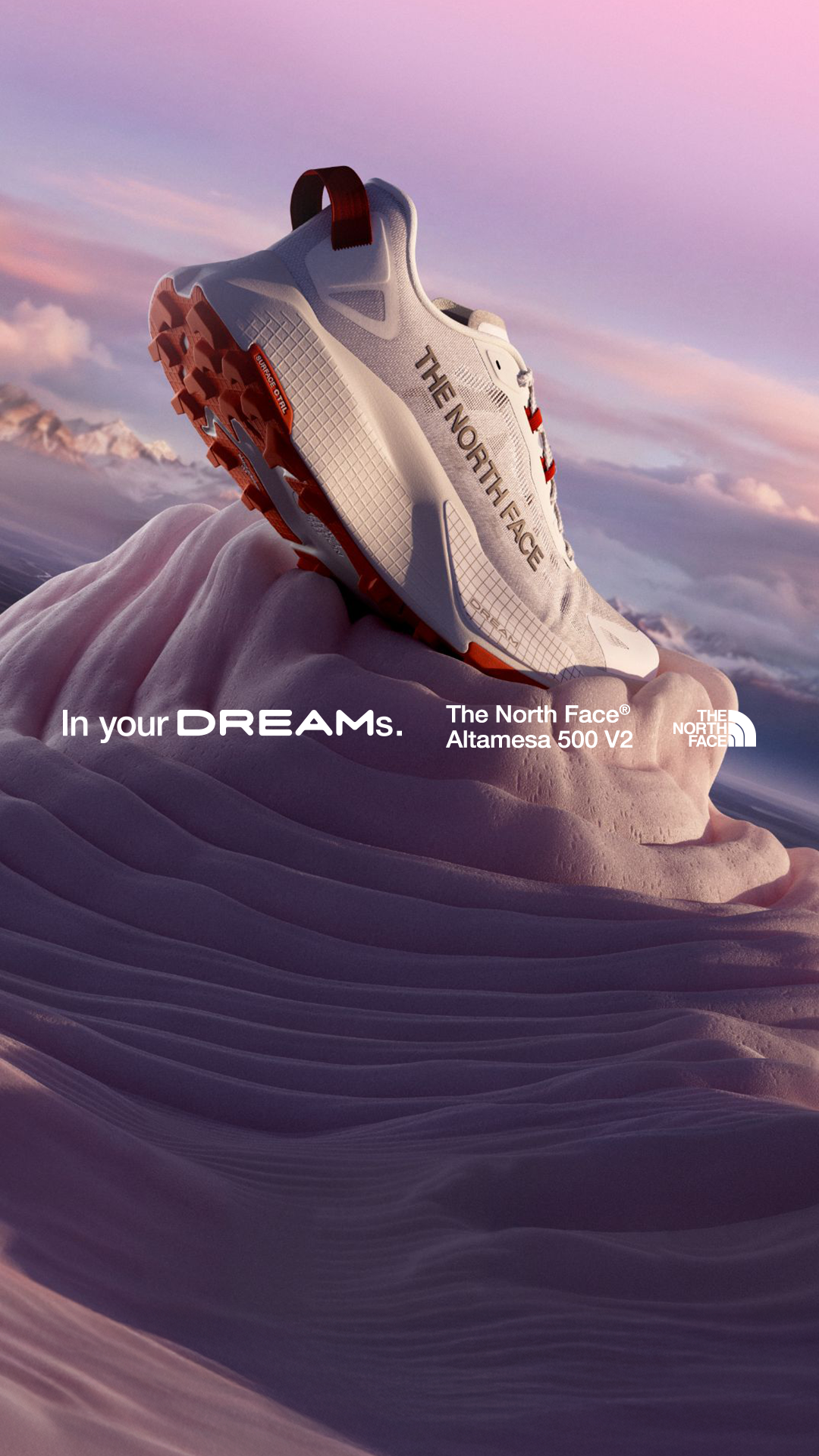 The North Face Facebook ad