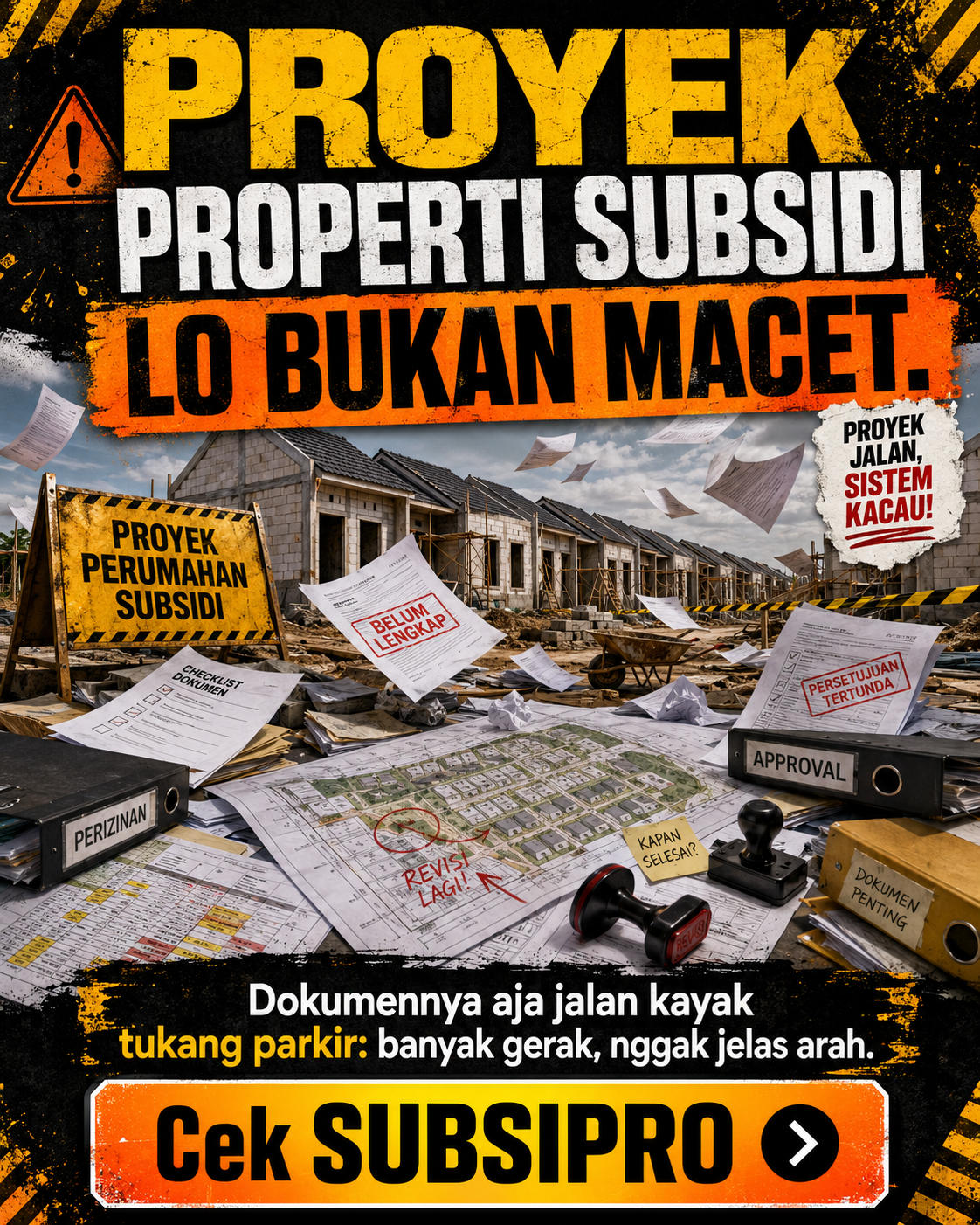 Ceritrasukses.id Facebook ad: Proyek Jangan Asal