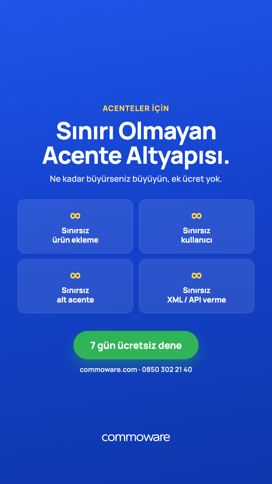 Commoware Facebook ad from Aug 15, 2026