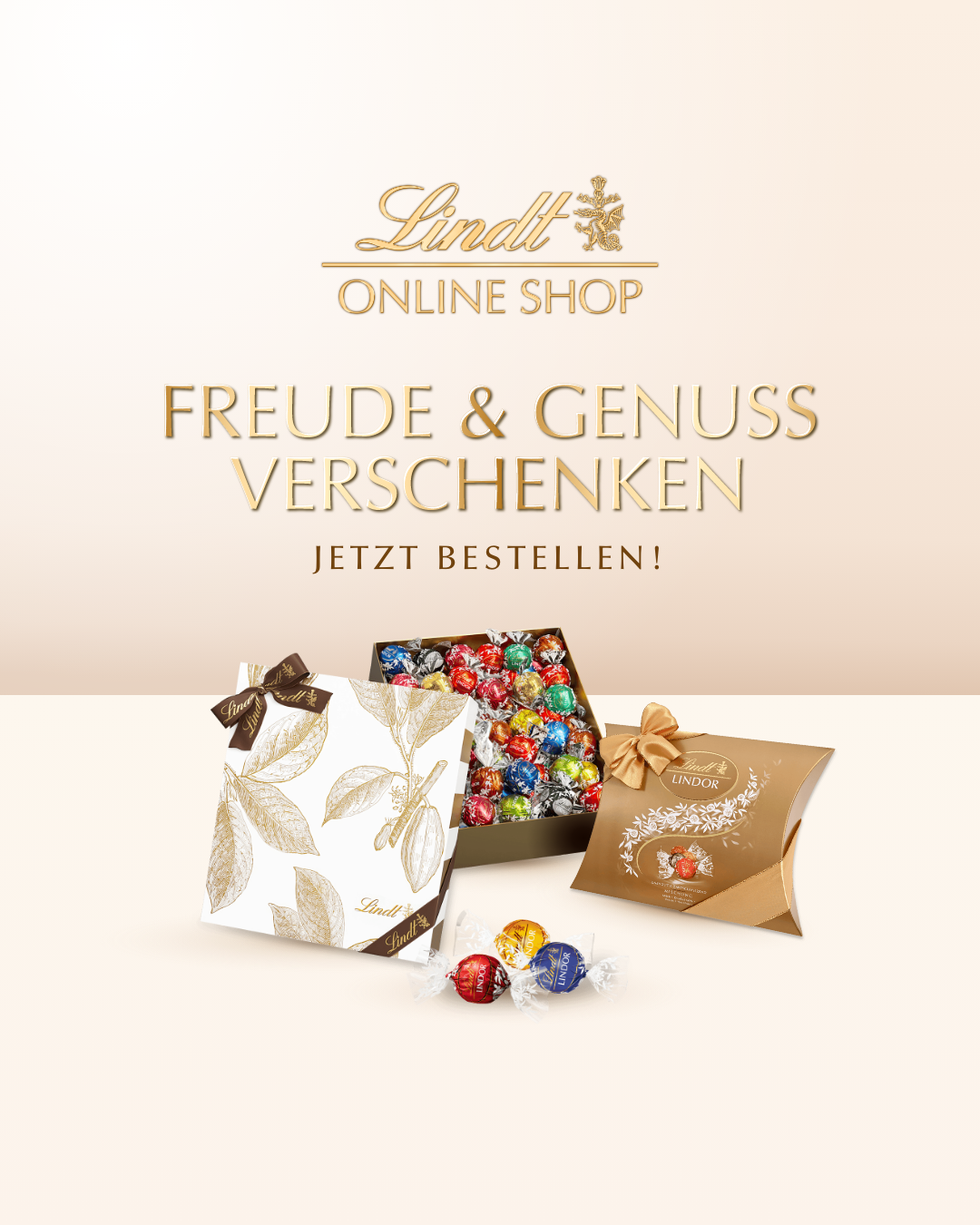 Lindt Facebook ad