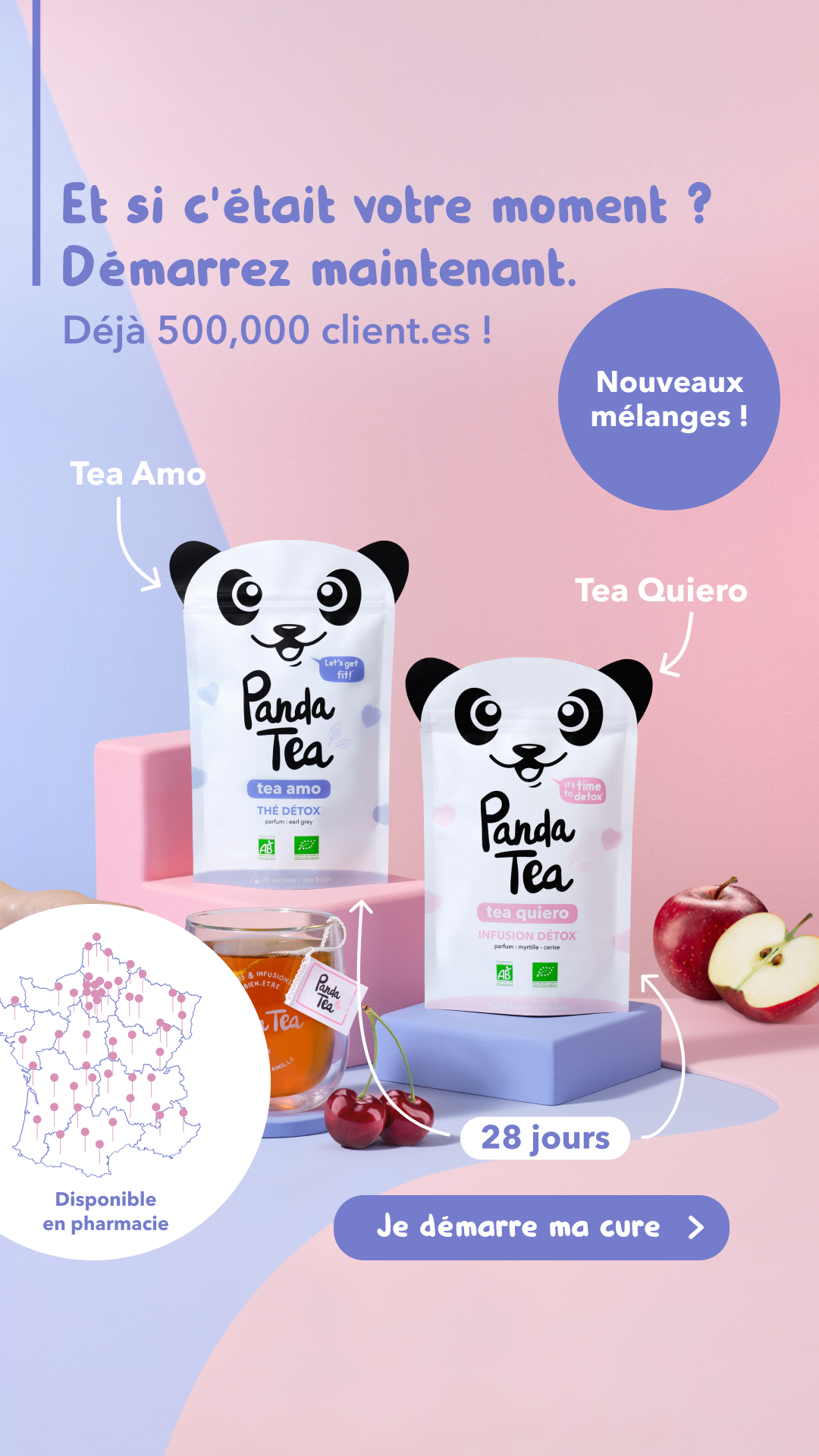 Panda Tea Facebook ad