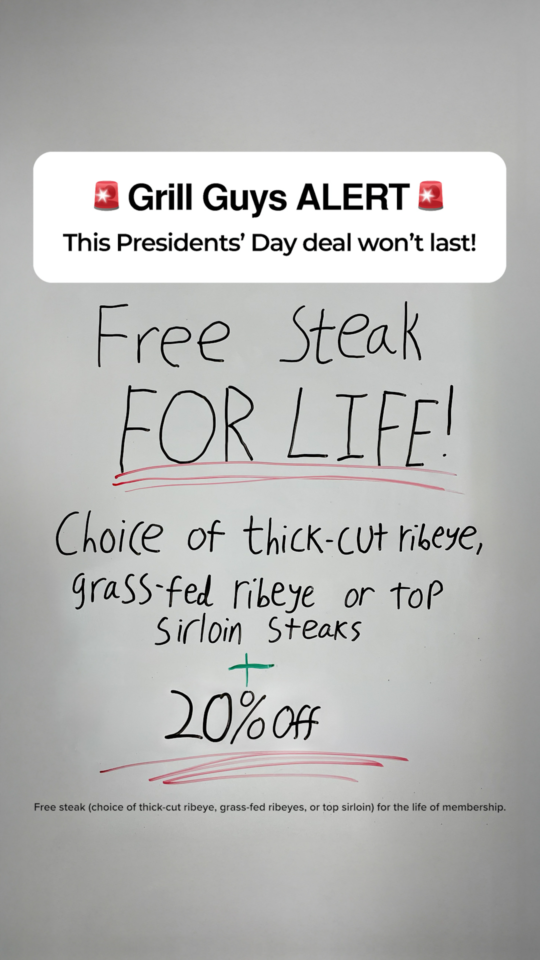 GoodChop Facebook ad