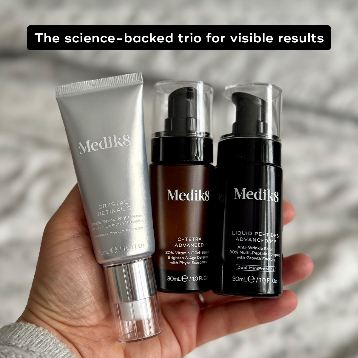 Medik8 Facebook ad: Discover Medik8