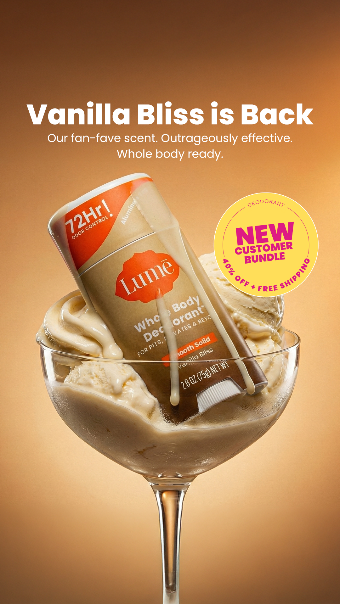 Lume Deodorant Facebook ad