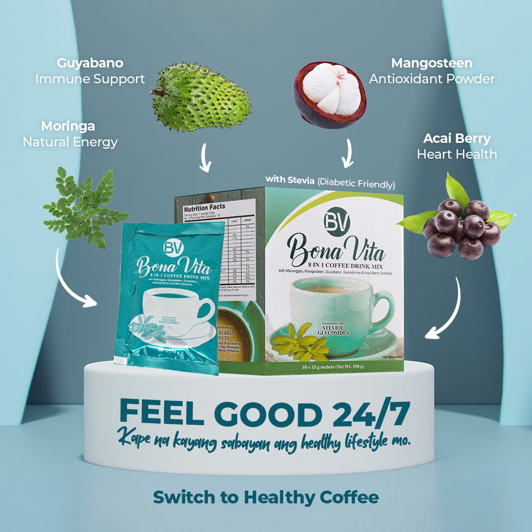 Bonavita Philippines Facebook ad: Healthy Coffee That Feels Good All Day