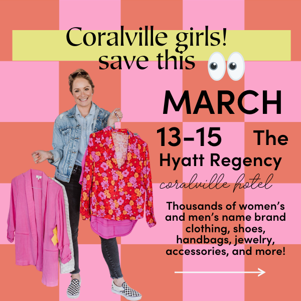Statemint Coralville Facebook ad: Statem!nt Pop Up Consignment for Adults - 40 to 80% Off…