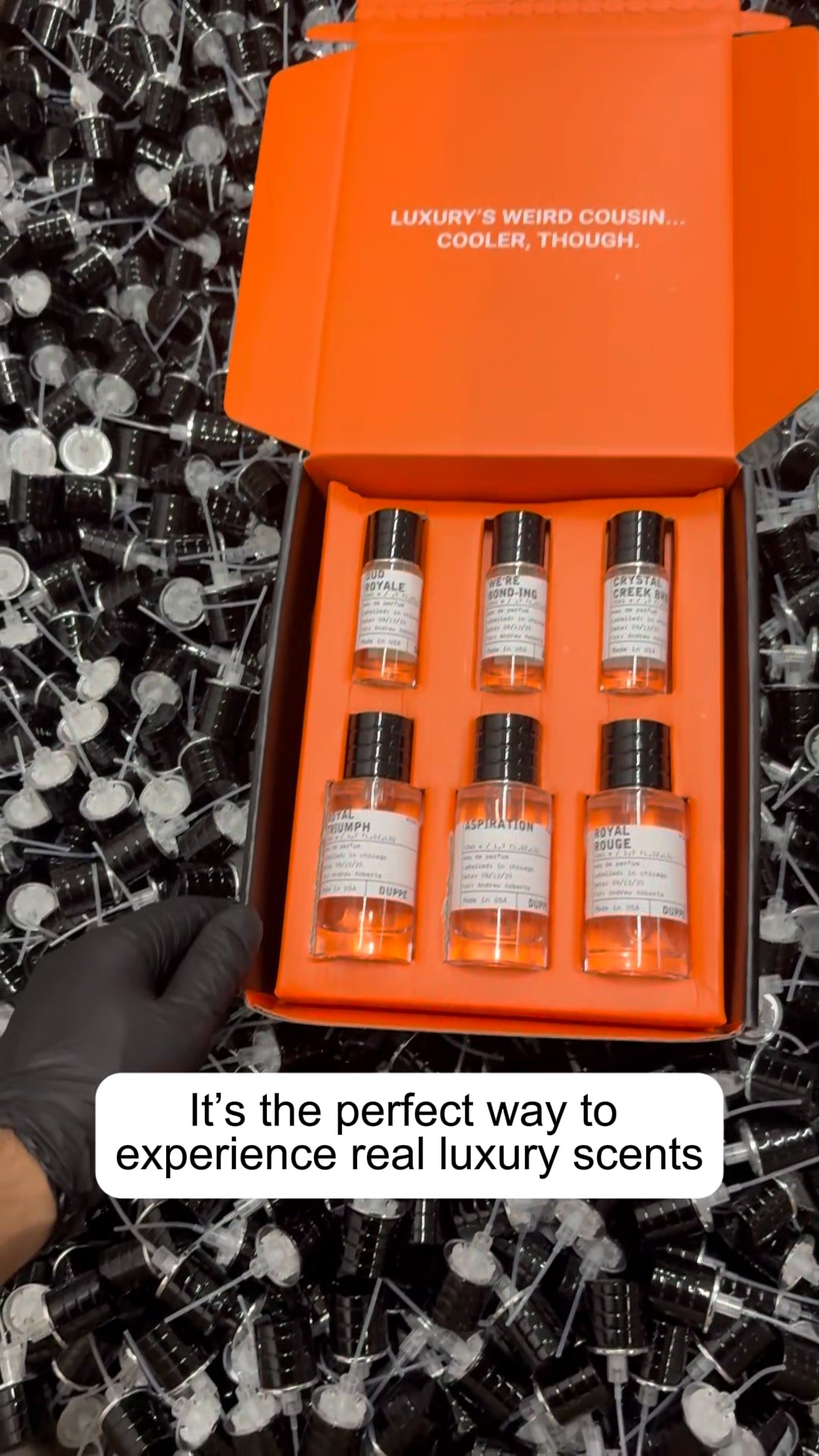 Duppe Scents Facebook ad: Designer scents, without designer prices!