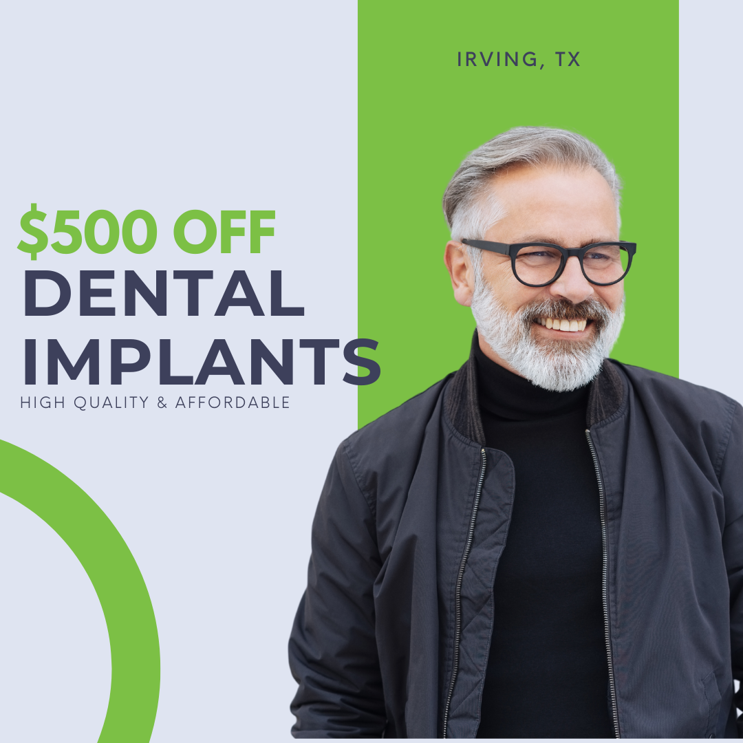 Irving Family Dental Facebook ad from Mar 7, 2025